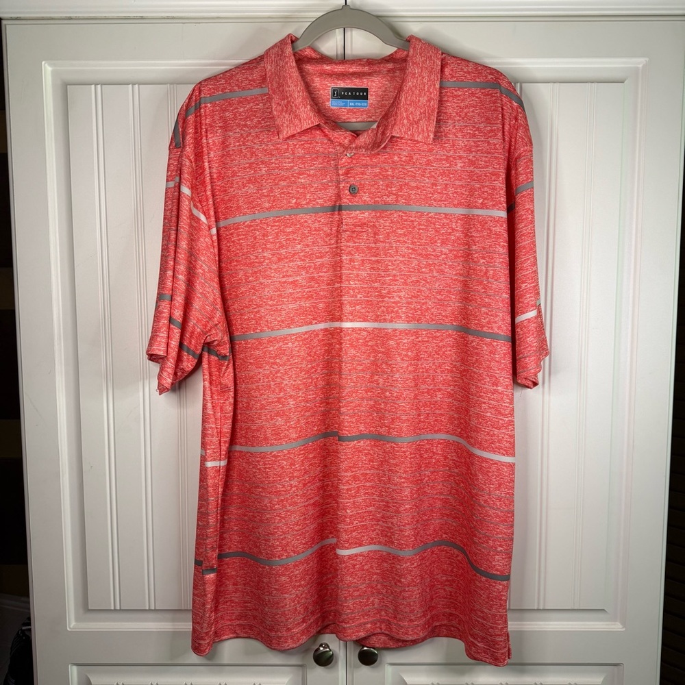 PGA Tour Men’s Golf Polo Shirt – Size XXL